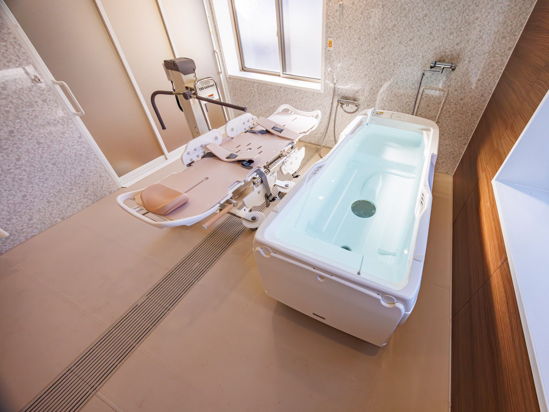 快適な入浴設備