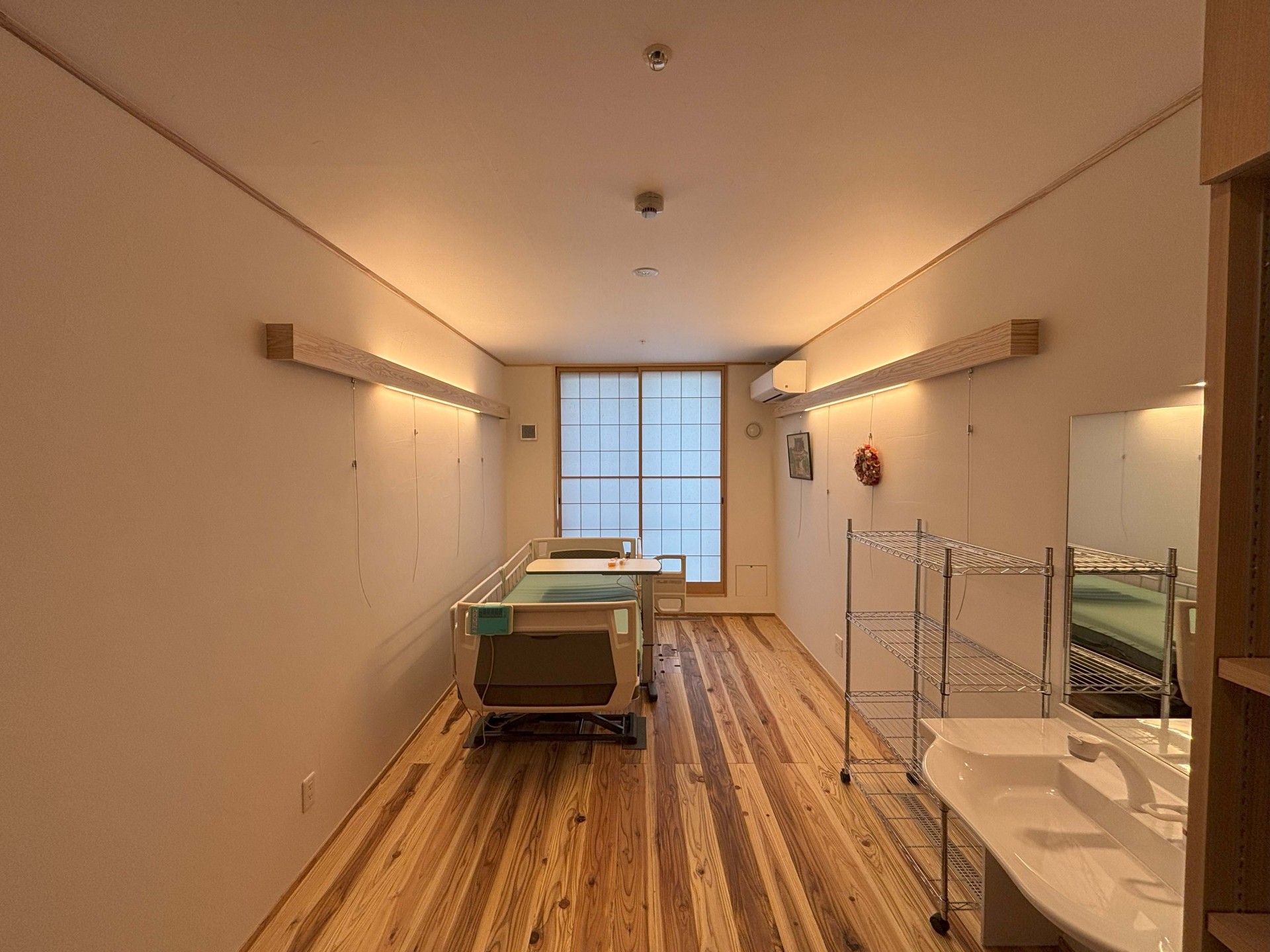 落ち着いた雰囲気の個室
