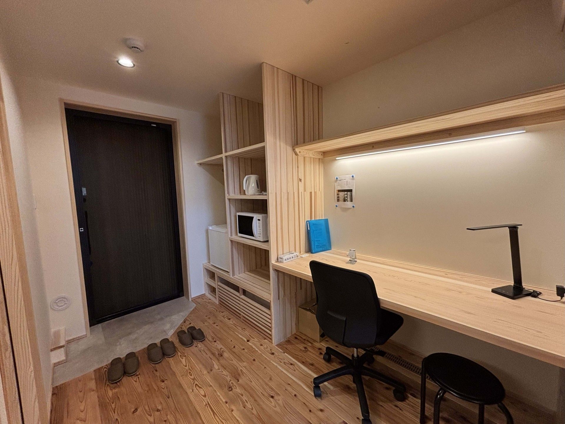 落ち着いた雰囲気の個室