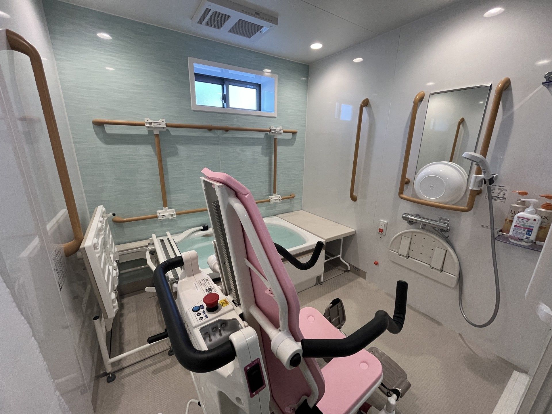 安全な入浴設備