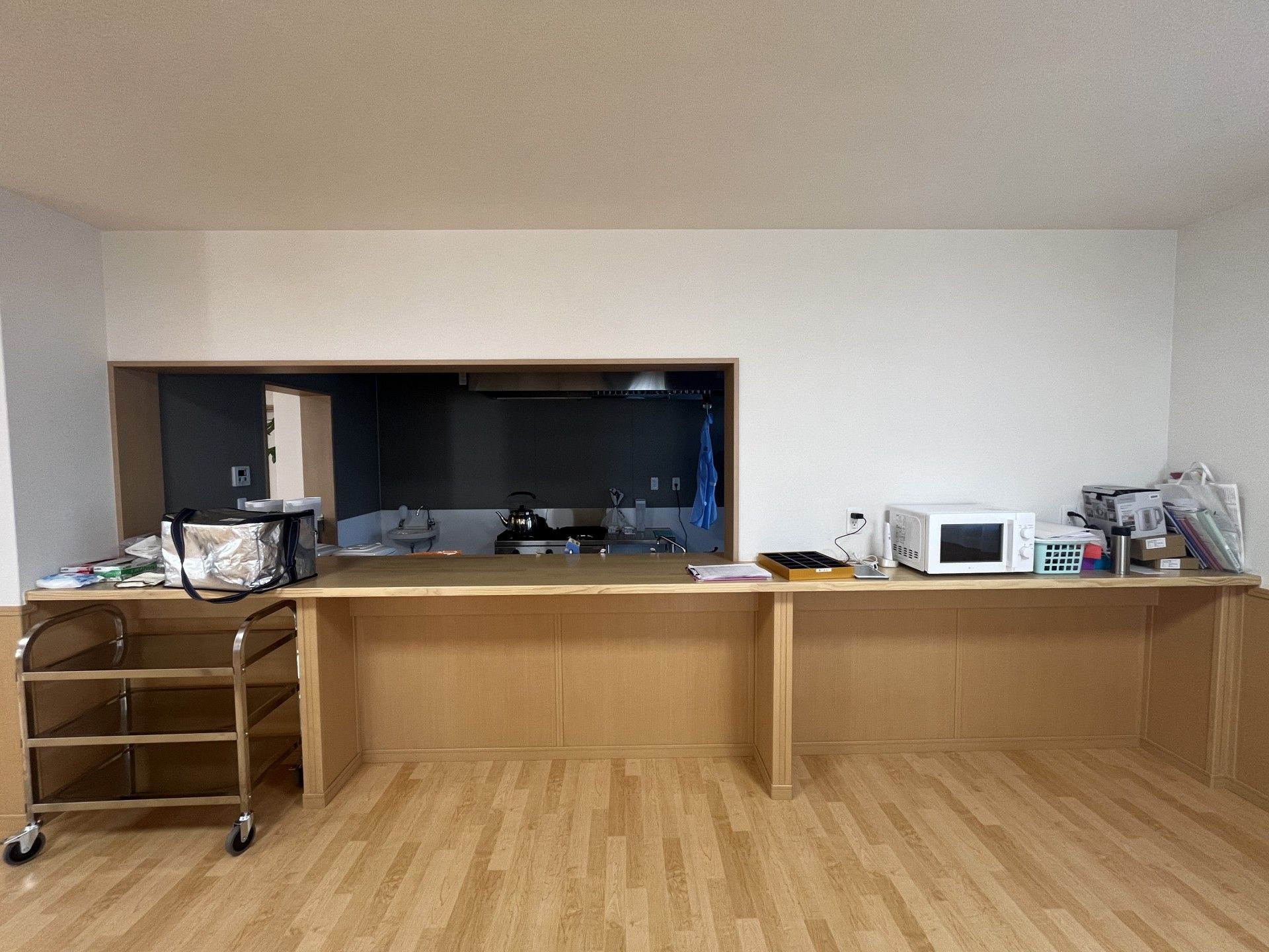 調理スペースのカウンター