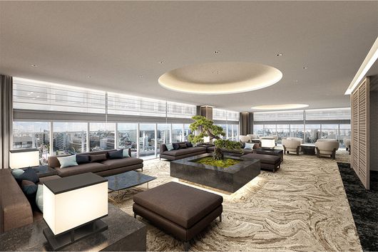 9Fラウンジ(完成予想CG)