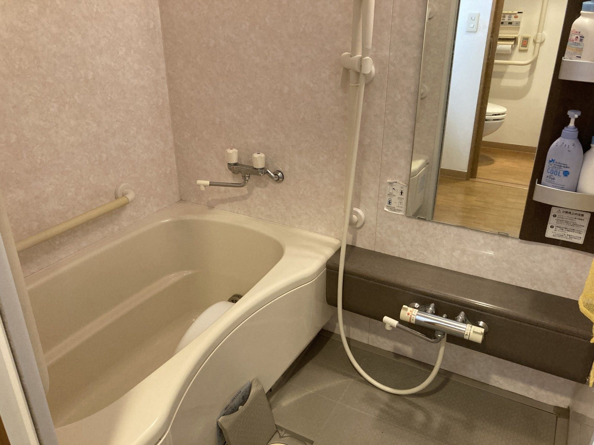 使いやすい浴室