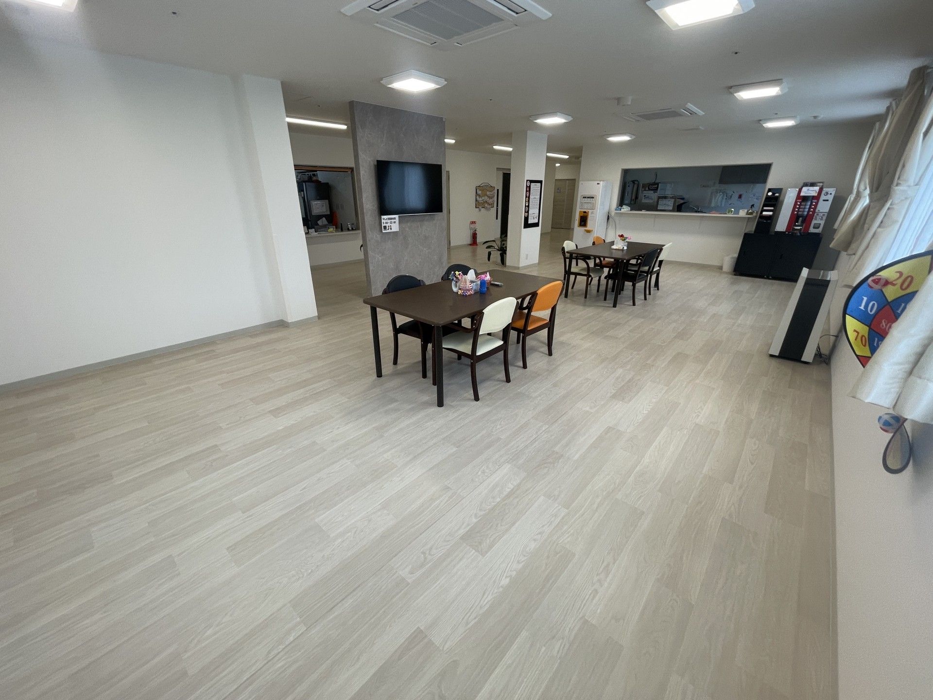 広い共有スペース