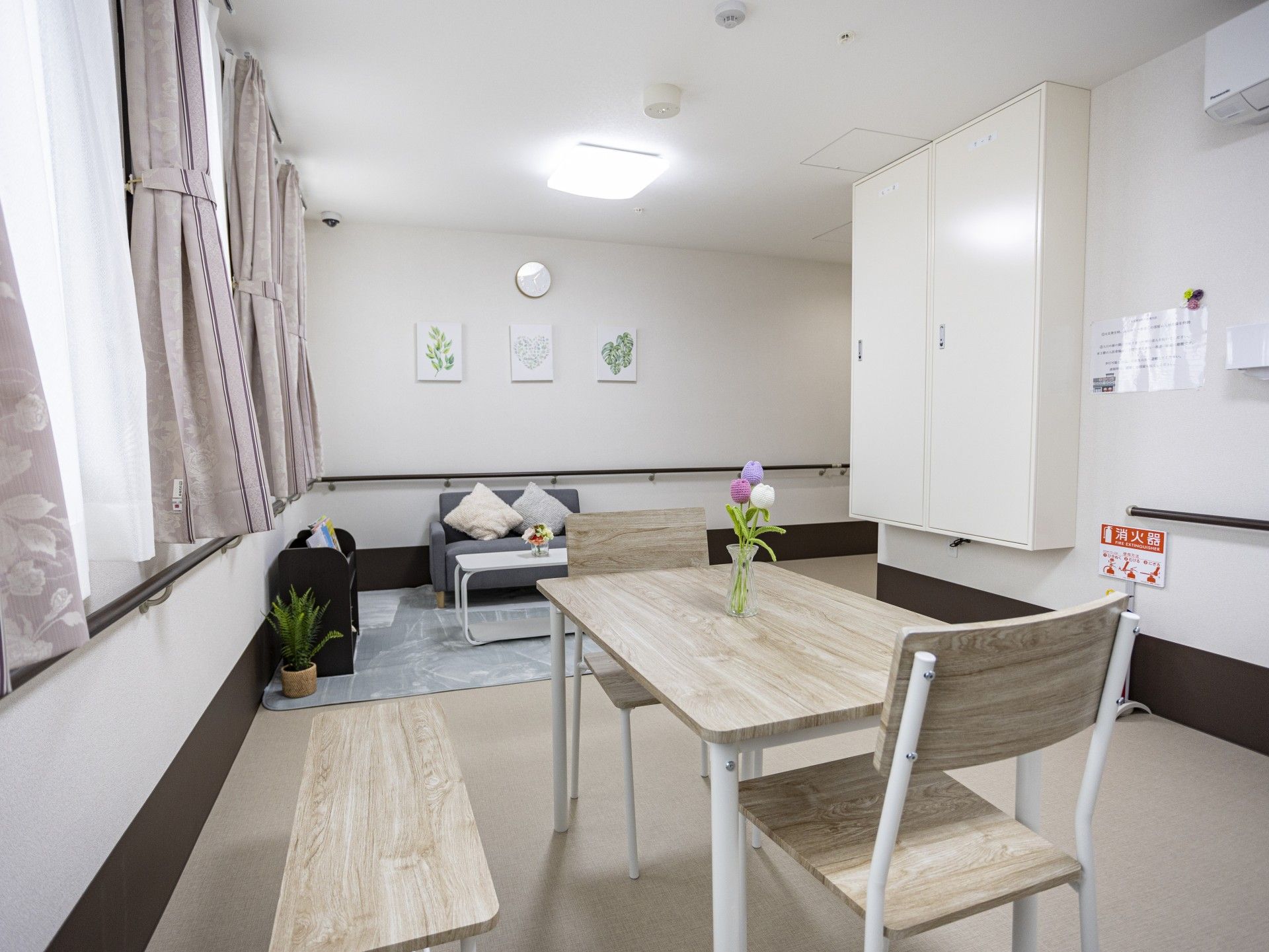 くつろぎのある談話スペース