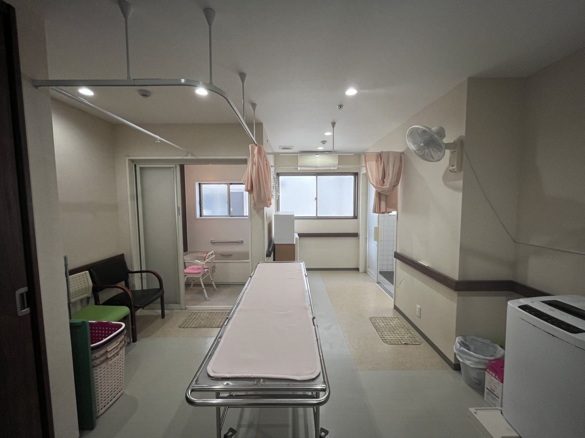 清潔なケアスペース