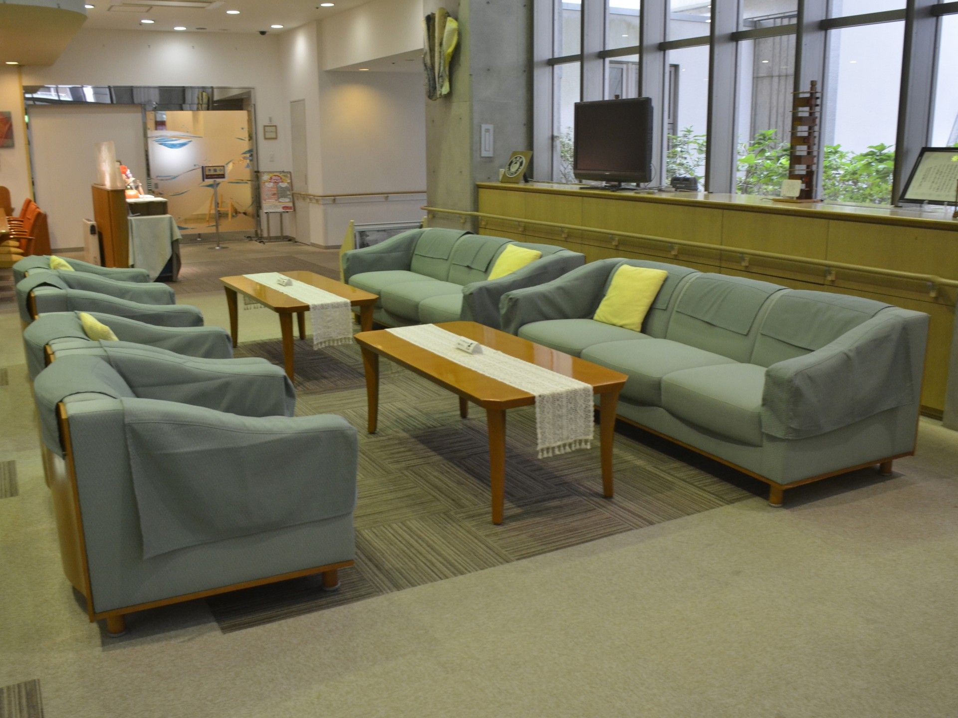 くつろぎのソファエリア