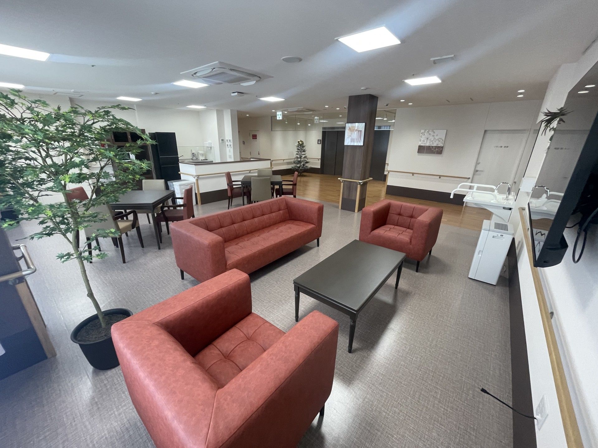 くつろぎのスペース