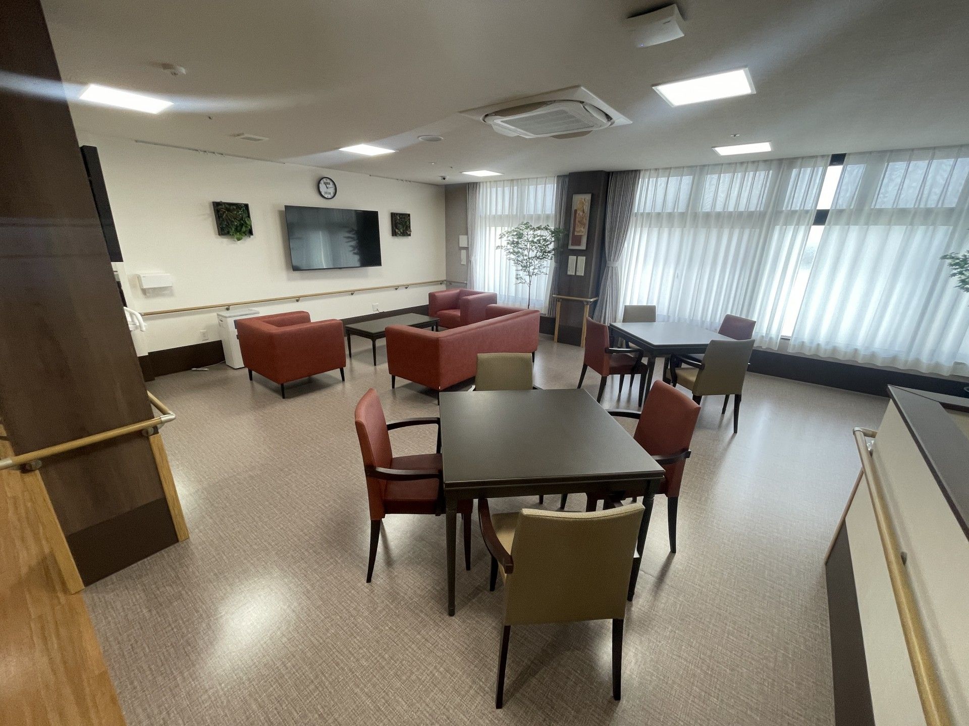 くつろぎの共有スペース