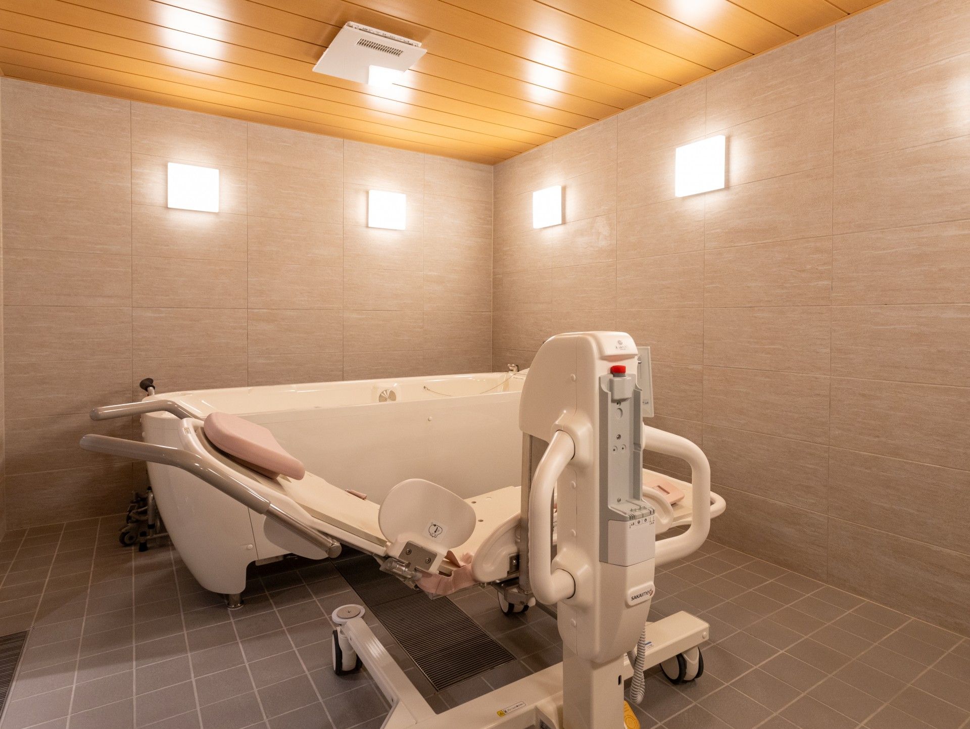 快適な入浴設備