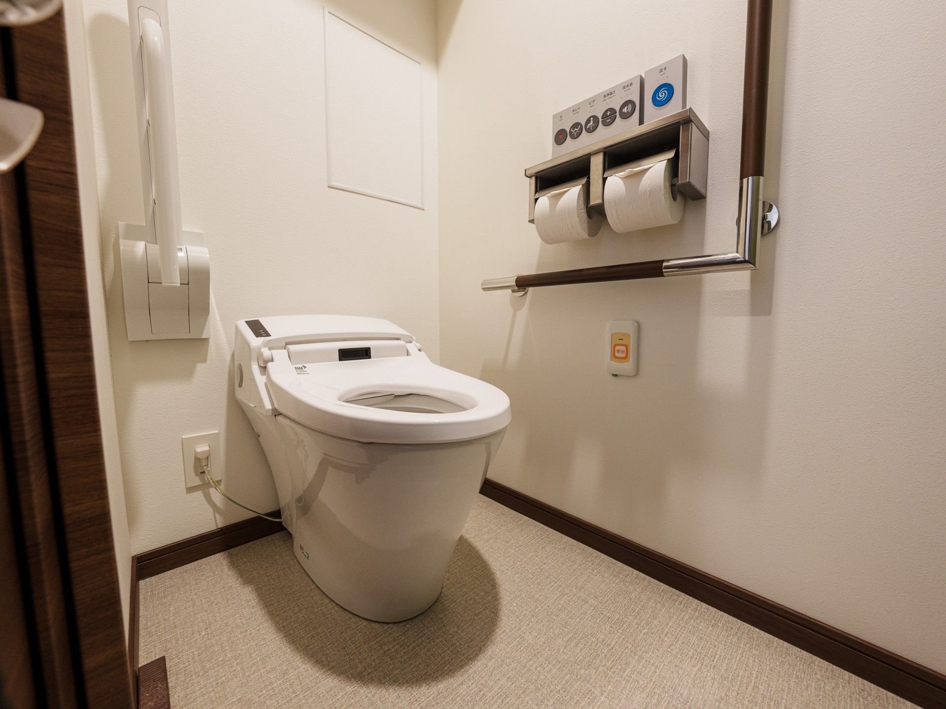 安全に配慮したトイレ