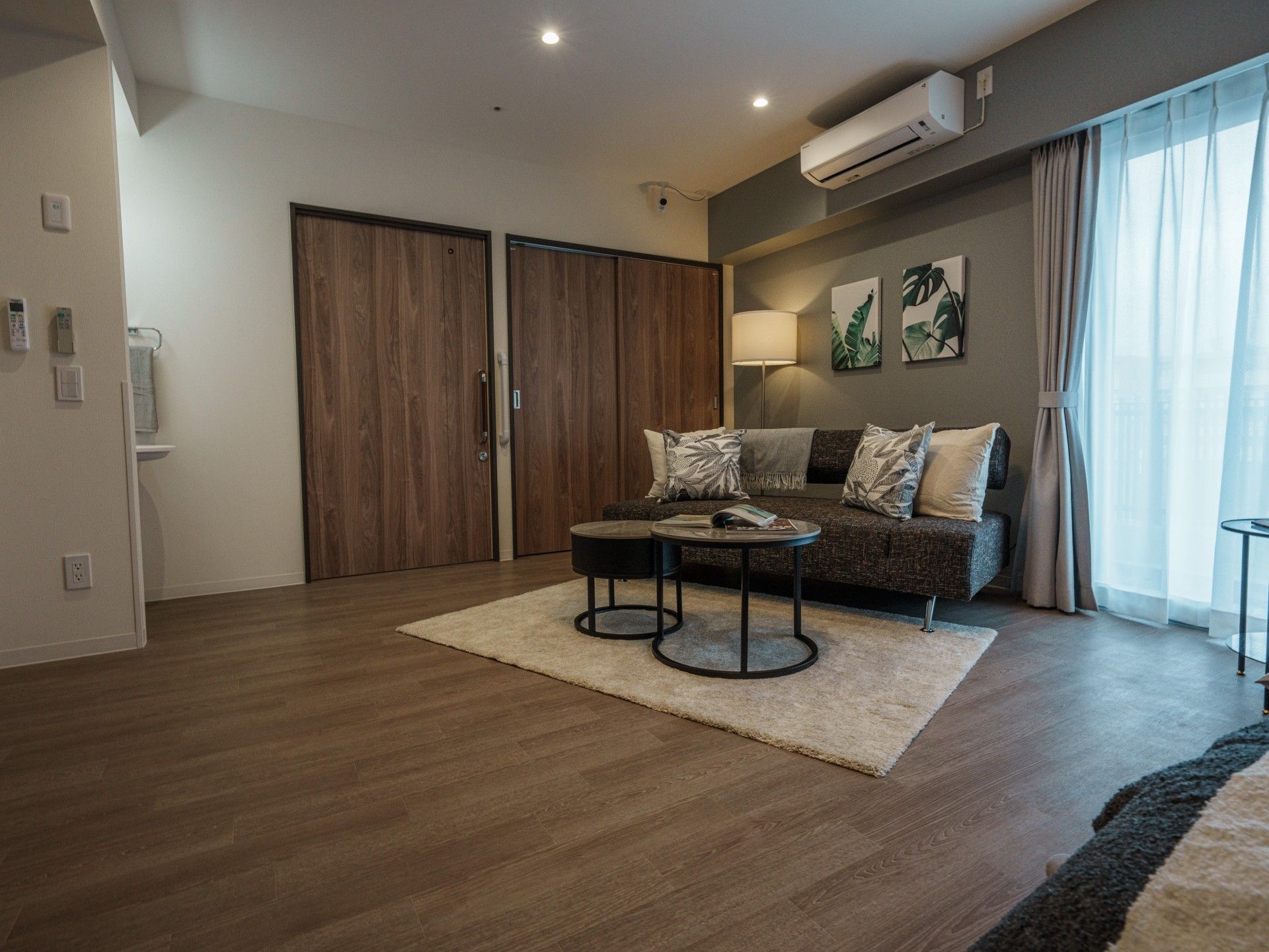 落ち着いたリビング