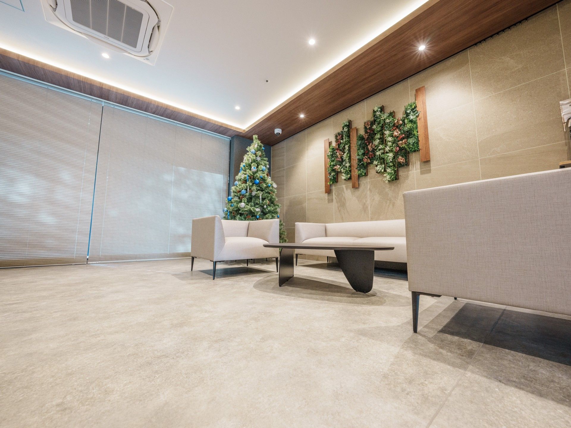 落ち着いた雰囲気の空間