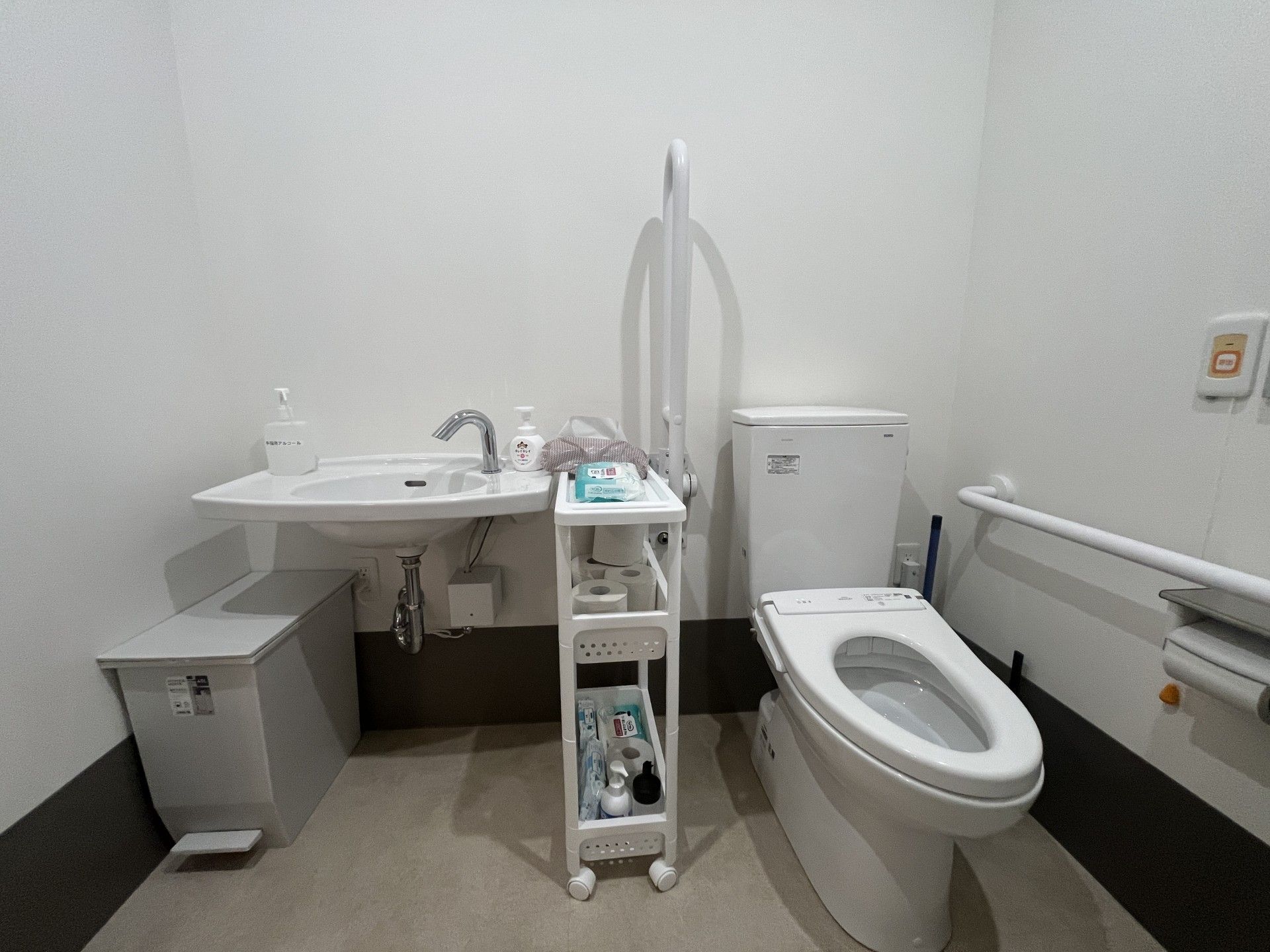 使いやすいトイレ設備