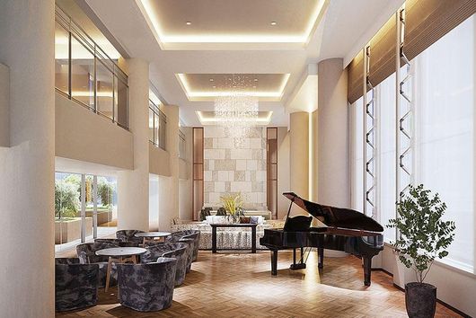 1Fラウンジ（完成予想CG）