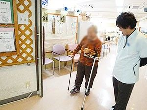 歩行練習の様子