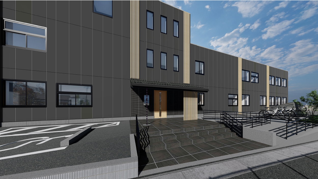 エントランスの外観