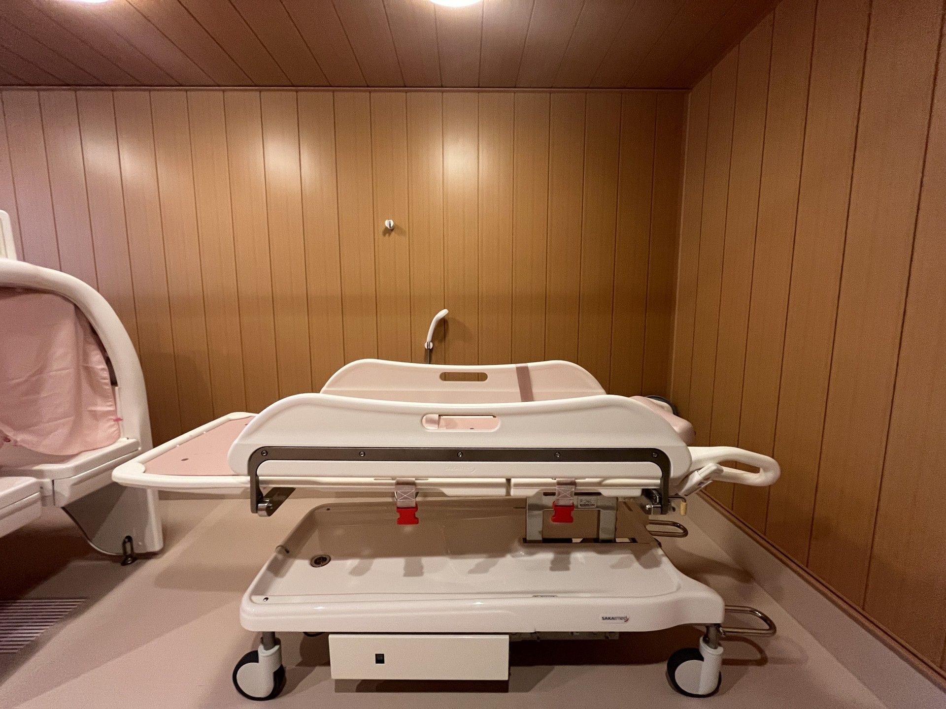 清潔な入浴設備