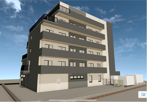 5階建ての建物外観