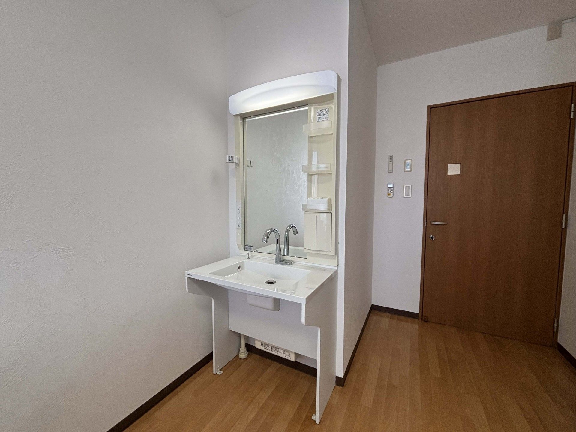 洗面台のある一角