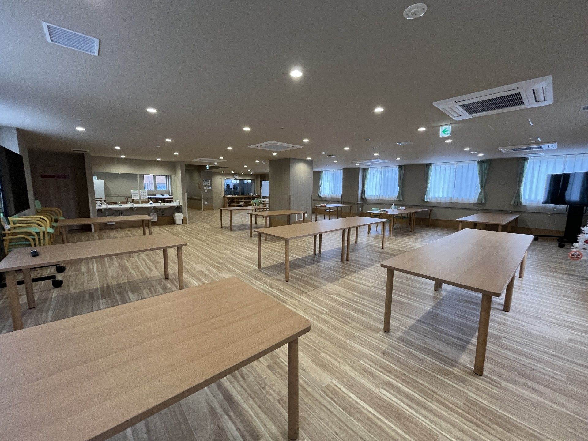 広々とした多目的スペース