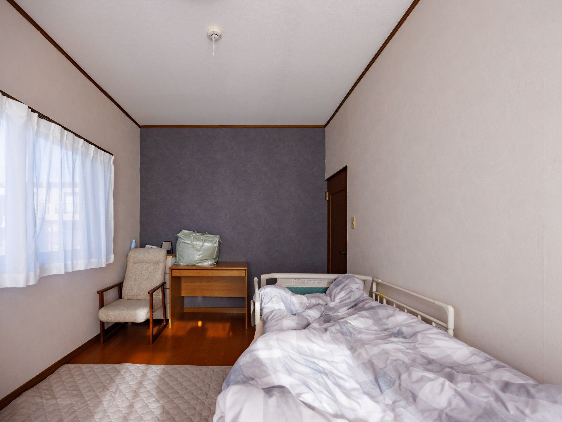 落ち着いた個室の一角