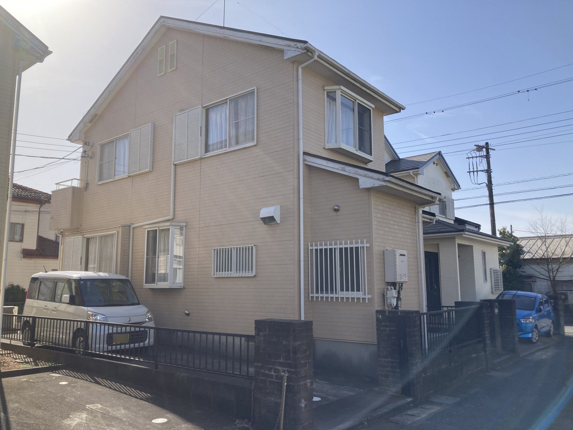 日当たりの良い建物外観