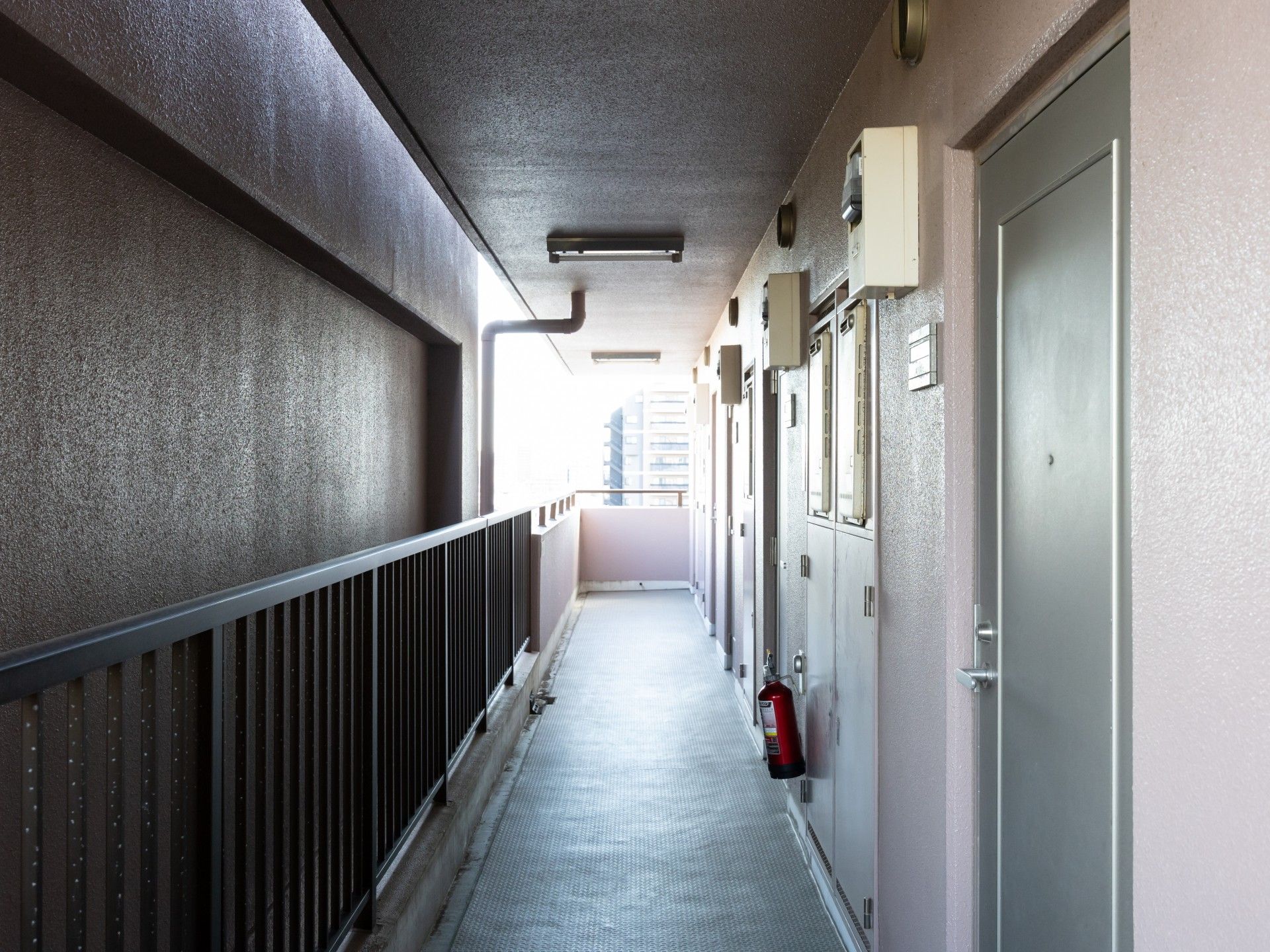 明るい廊下