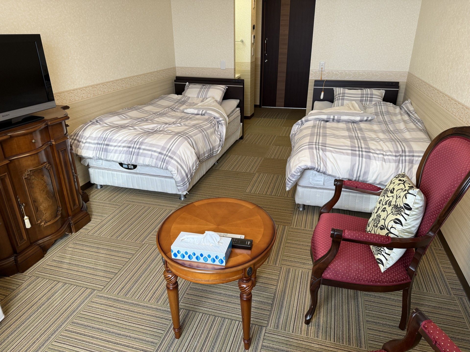 落ち着いた雰囲気の居室