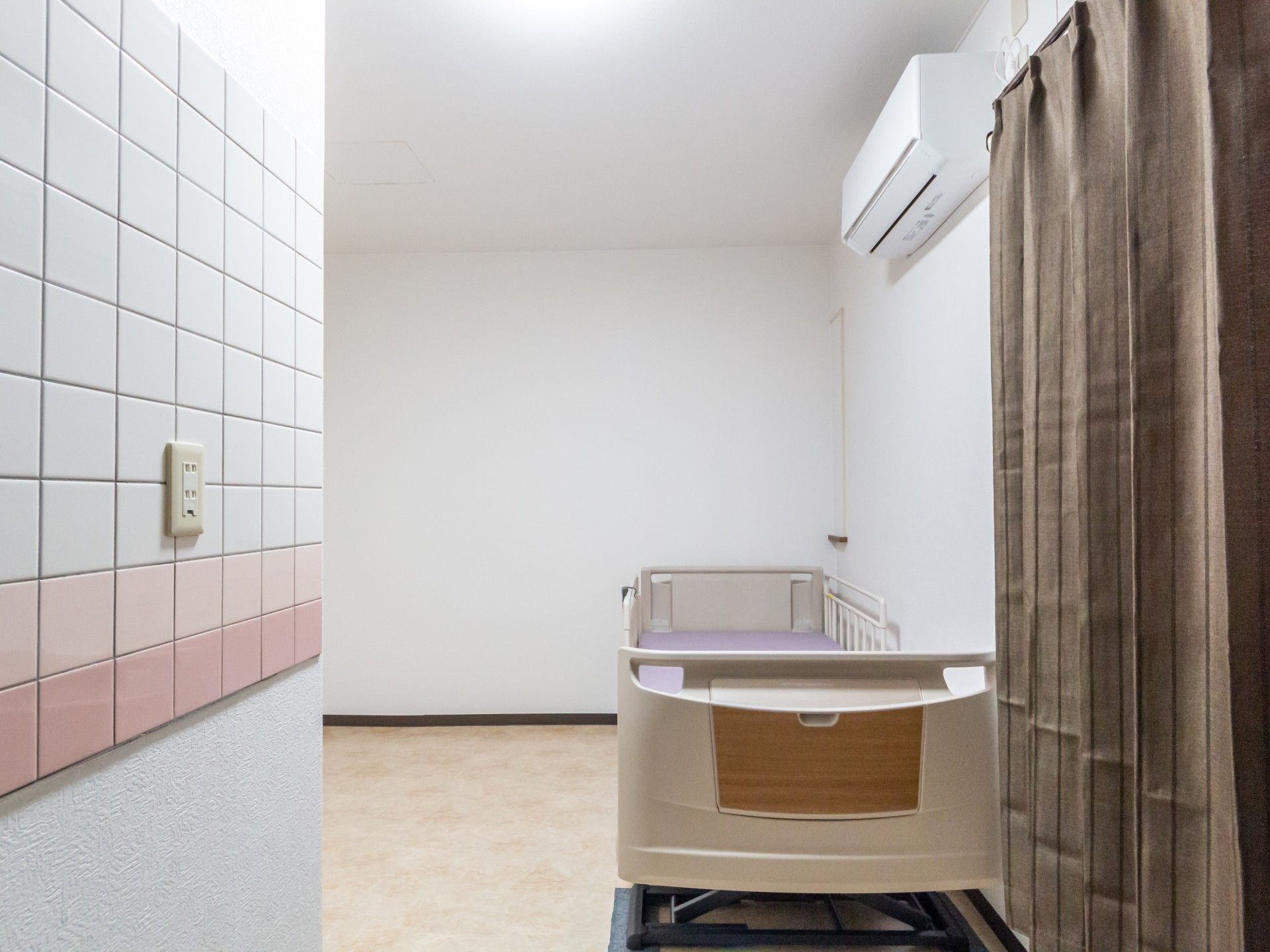 落ち着いた個室の一角