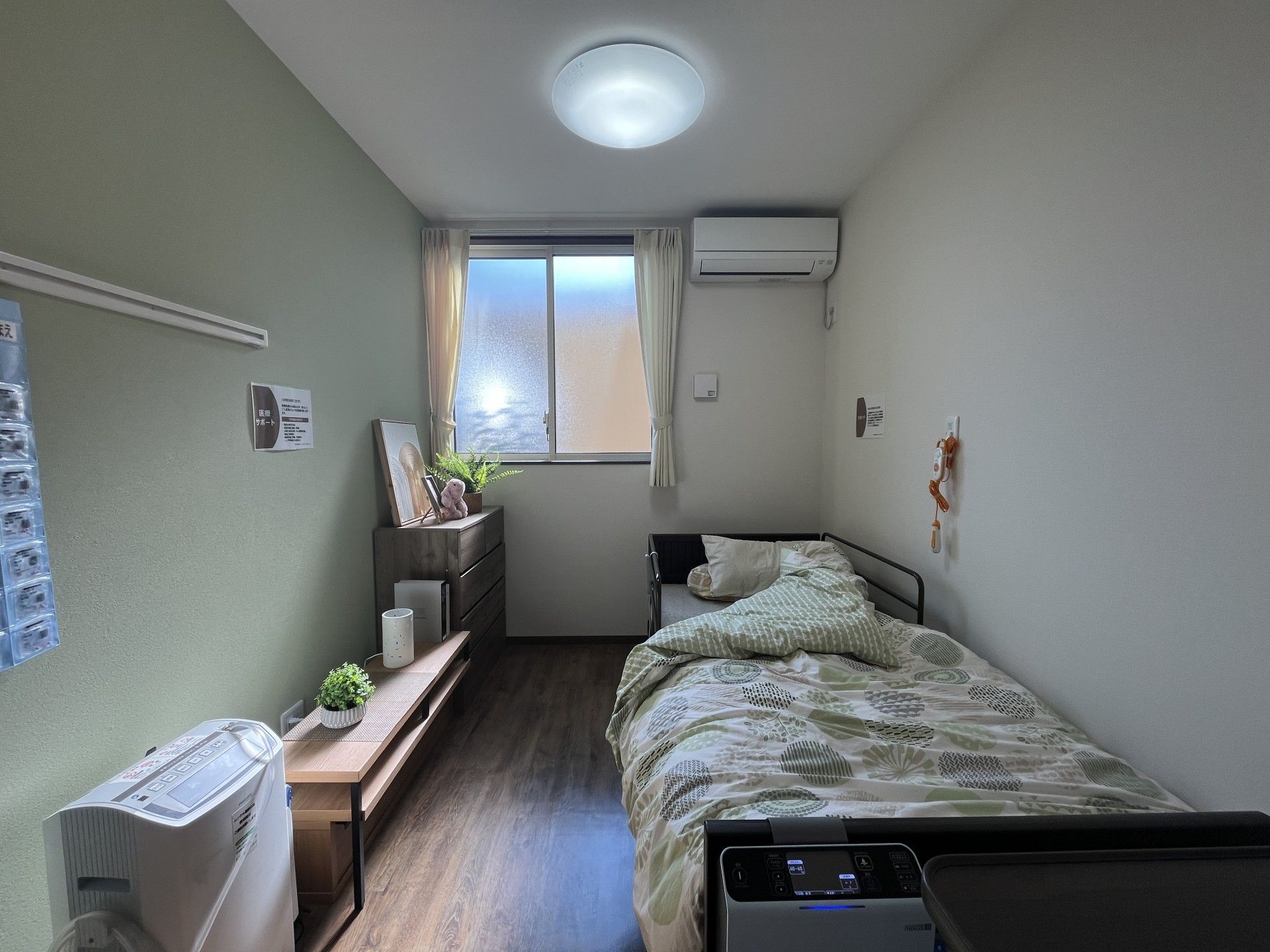 落ち着いた雰囲気の個室