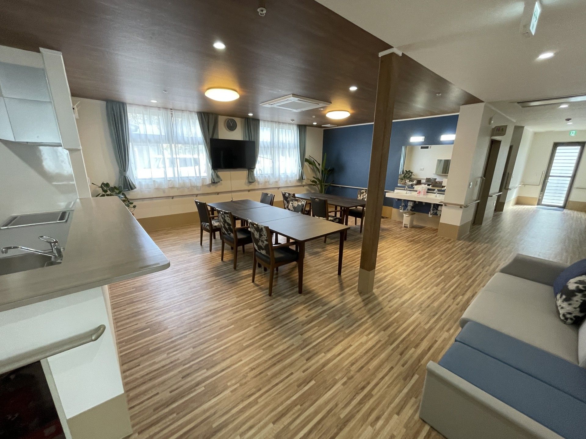 くつろぎの共有スペース