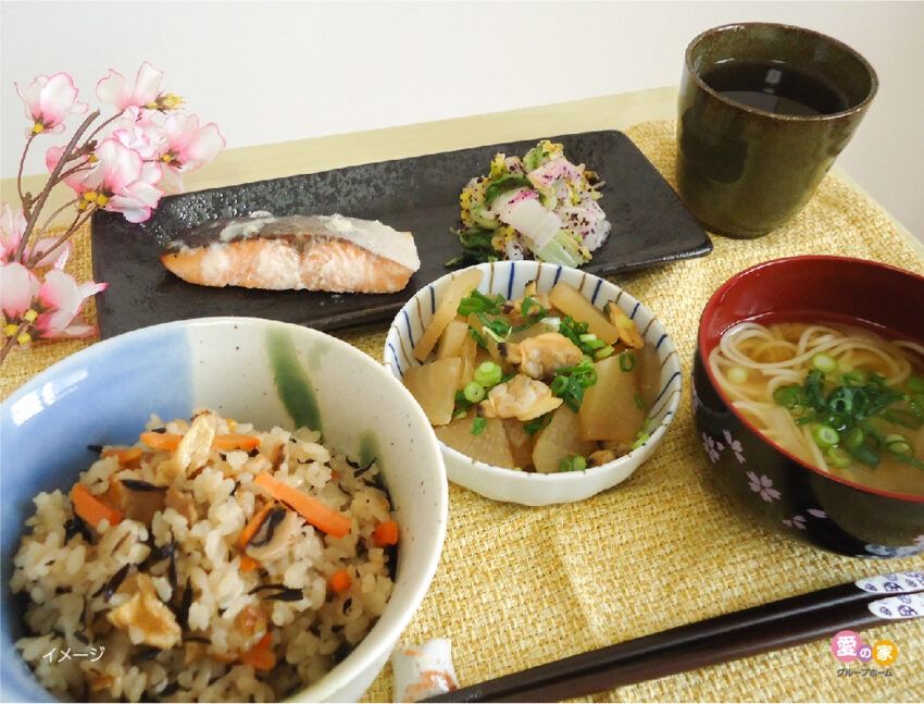 彩り豊かな食事