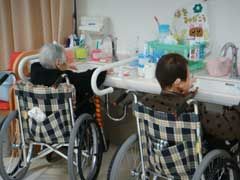 車椅子の方々の活動風景
