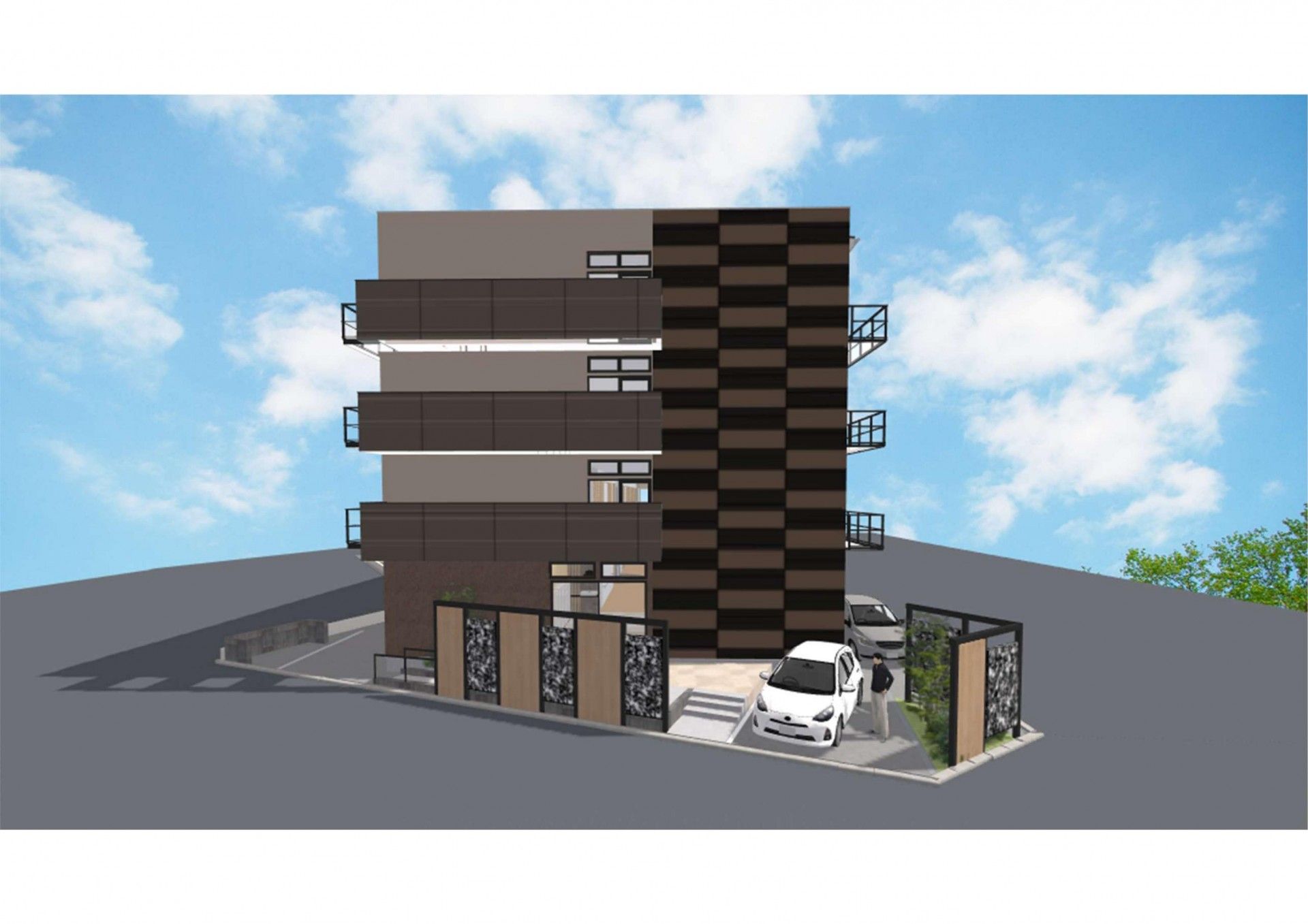 外観の建物
