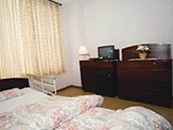 落ち着いた寝室