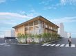 木目調の建物外観