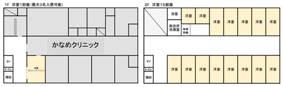 施設の間取り図