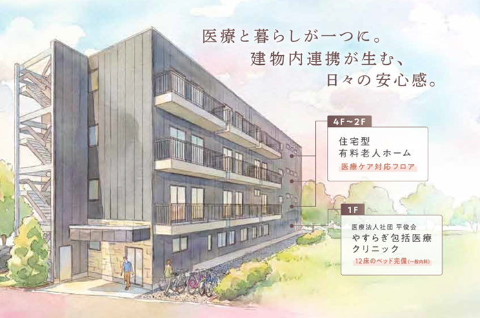 建物外観と施設案内