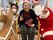 クリスマスイベントの和室
