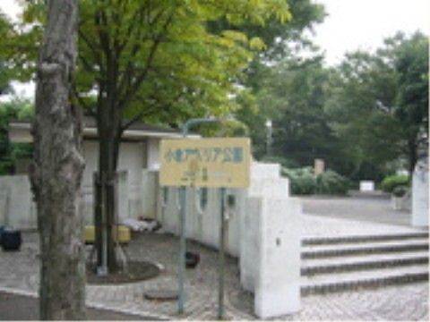 施設のすぐ近くに緑豊かな公園がある。毎日、自然と触れ合いながらのんびりと散歩が行える。車を気にすることなく安全に歩くことができる。