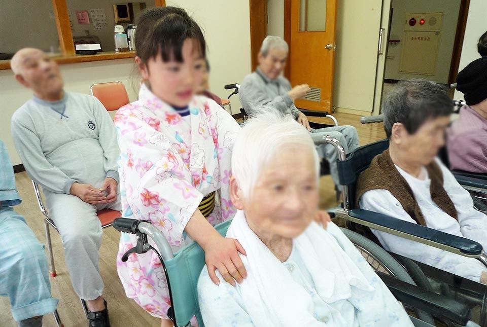 交流を楽しむ様子