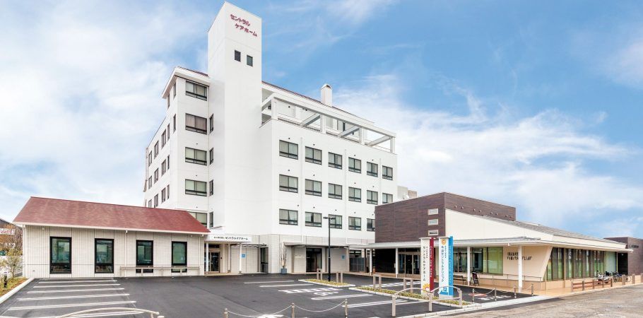 広々とした建物の外観