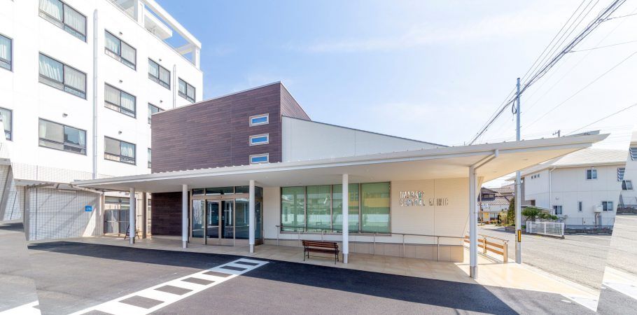 明るく広々としたエントランス