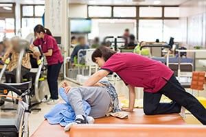 リハビリ中の様子