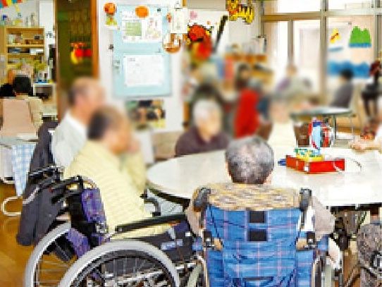 車椅子の方々が集う場所