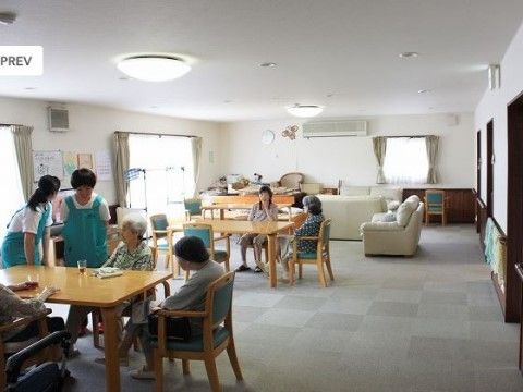 共有スペースでの憩いの時間