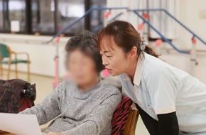スタッフと利用者の交流