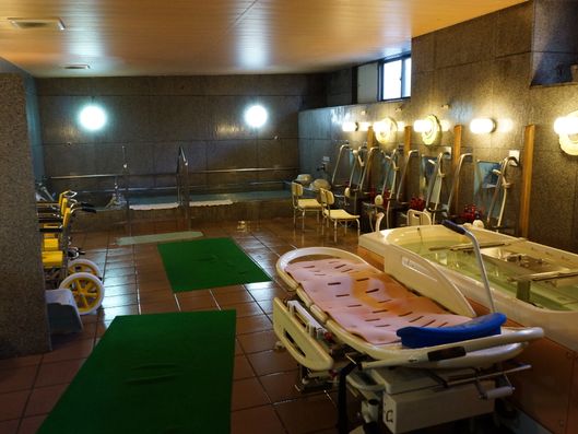 それぞれに応じた介助ができるお風呂