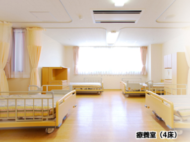 明るい多床室